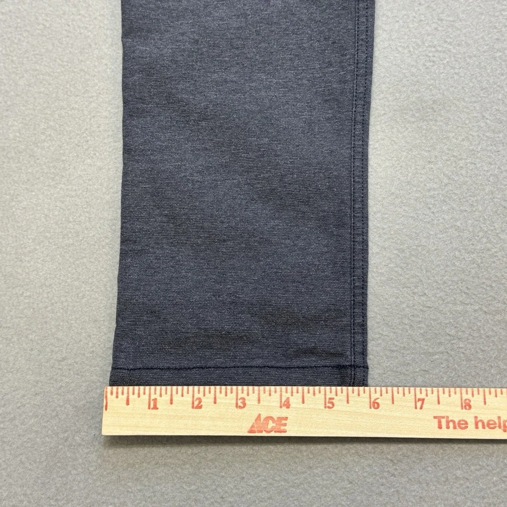 LULULEMON ABC Pant Skinny Tech Canvas Men 33 Blue Stretch 5992S